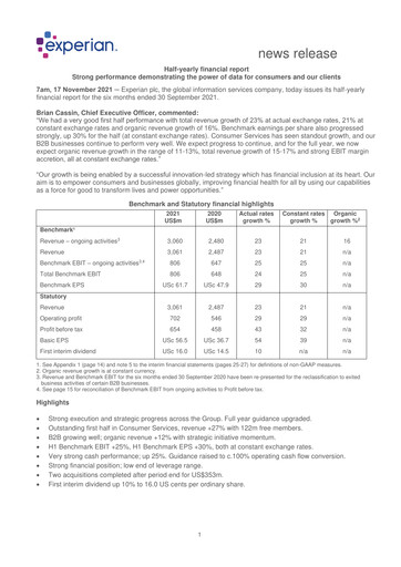 Vorschaubild Experian Halbjahresbericht fy2022-h1