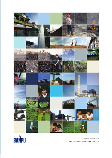 Thumbnail Banpu Public Company Annual Report 2007