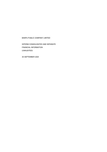 Vorschaubild Banpu Public Company Quartalsbericht 2025-q3