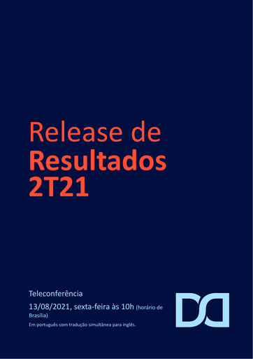 Thumbnail Diagnosticos da America (DASA) Quarterly Report 2021-q2
