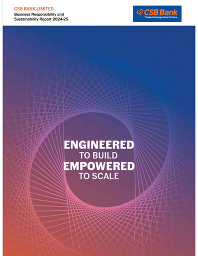 Thumbnail CSB Bank
 ESG Report 2024-2025