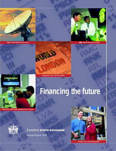 Thumbnail London Stock Exchange Annual Report 1998