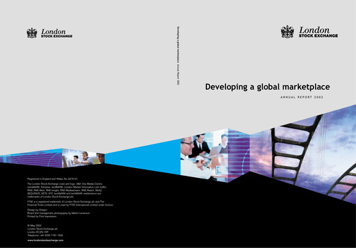 Thumbnail London Stock Exchange Annual Report 2002