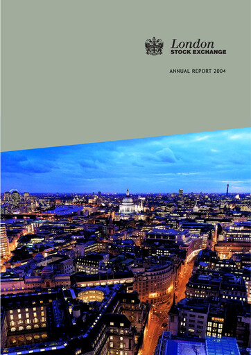 Thumbnail London Stock Exchange Annual Report 2004