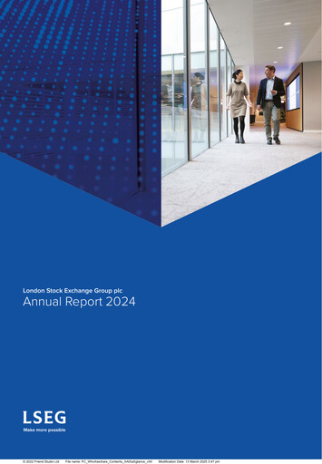 Thumbnail London Stock Exchange Annual Report 2024