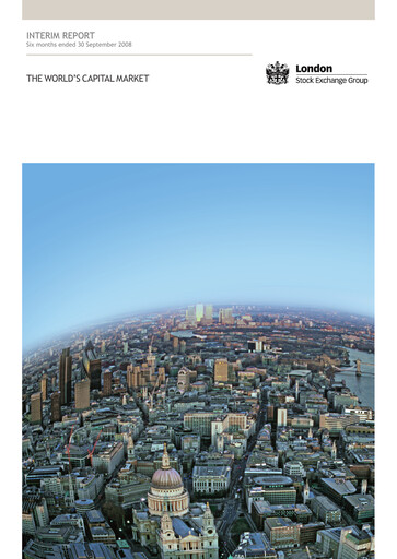 Thumbnail London Stock Exchange Half-year Report 2008-h1