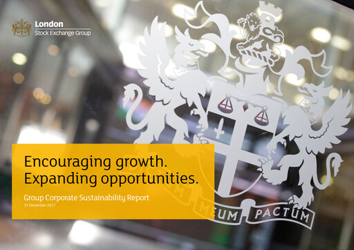 Thumbnail London Stock Exchange Sustainability Report 2017