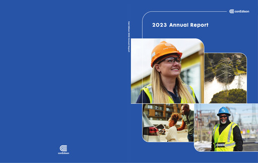 Thumbnail Consolidated Edison Annual Report 2023