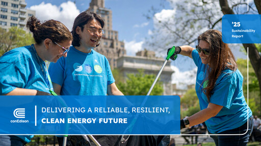 Thumbnail Consolidated Edison Sustainability Report 2025