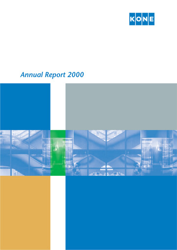 Thumbnail KONE Annual Report 2000