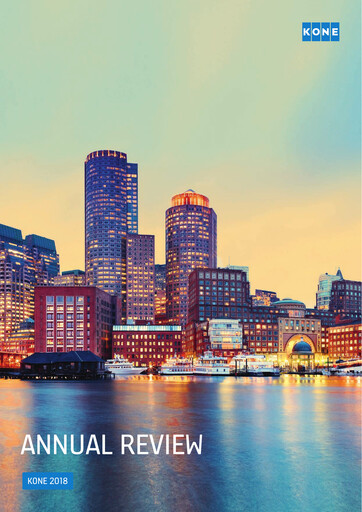 Thumbnail KONE Annual Report 2018