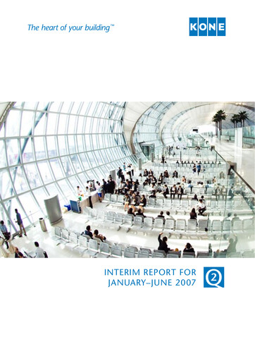 Thumbnail KONE Half-year Report 2007-h1