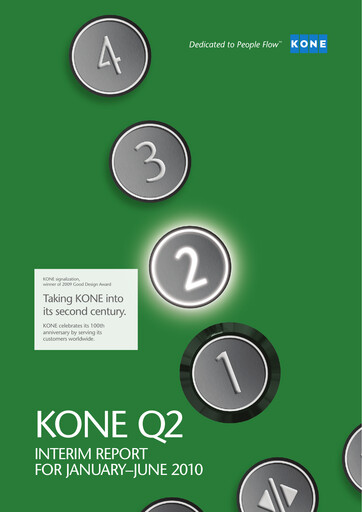 Thumbnail KONE Half-year Report 2010-h1
