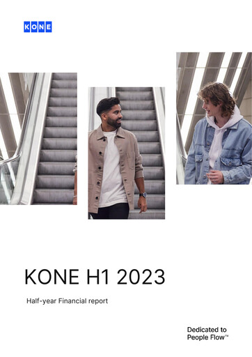 Thumbnail KONE Half-year Report 2023-h1