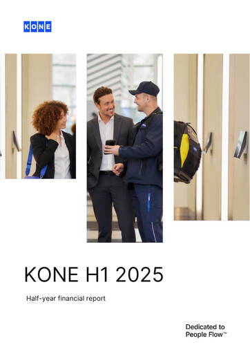 Thumbnail KONE Half-year Report 2025-h1