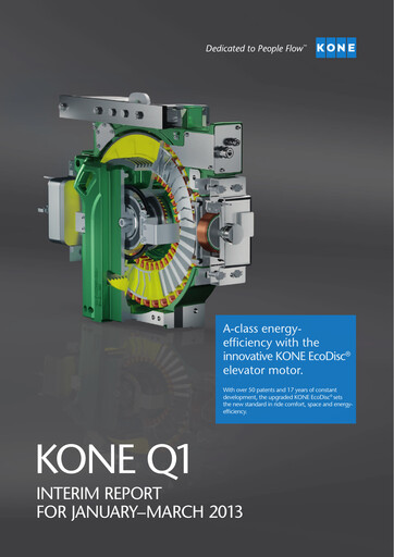 Thumbnail KONE Quarterly Report 2013-q1