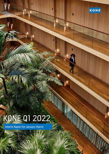 Thumbnail KONE Quarterly Report 2022-q1