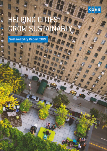 Thumbnail KONE Sustainability Report 2019