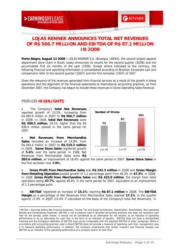 Thumbnail Lojas Renner Quarterly Report 2008-q2