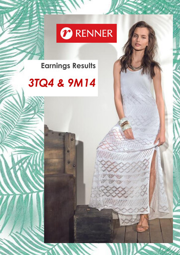 Thumbnail Lojas Renner Quarterly Report 2014-q3