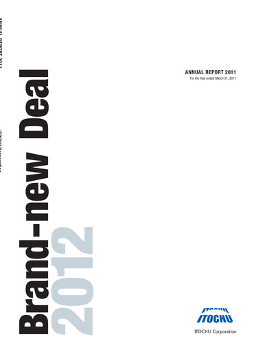 Thumbnail Itōchū Shōji Annual Report 2011