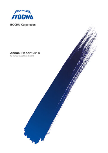Thumbnail Itōchū Shōji Annual Report 2018