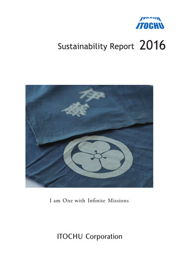 Thumbnail Itōchū Shōji Sustainability Report 2016