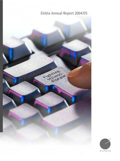 Miniature Elekta AB Rapport annuel 2004-2005