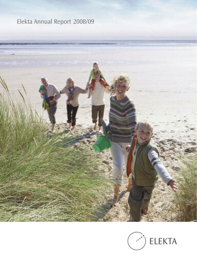 Miniature Elekta AB Rapport annuel 2008-2009