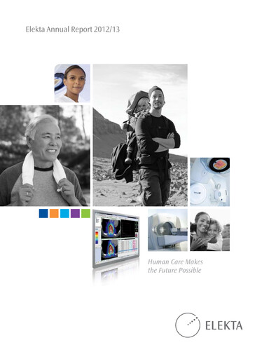 Miniature Elekta AB Rapport annuel 2012-2013