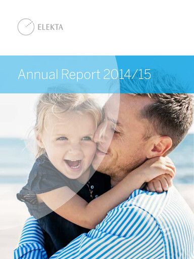 Miniature Elekta AB Rapport annuel 2014-2015