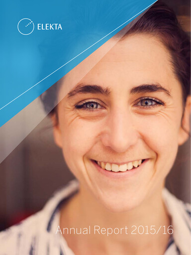 Miniature Elekta AB Rapport annuel 2015-2016