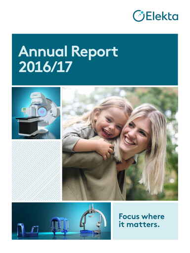 Miniature Elekta AB Rapport annuel 2016-2017