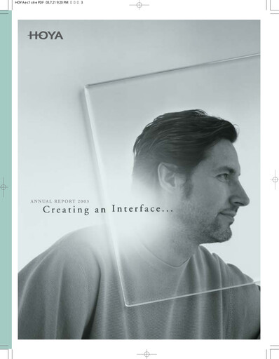 Vorschaubild Hoya Jahresbericht 2003