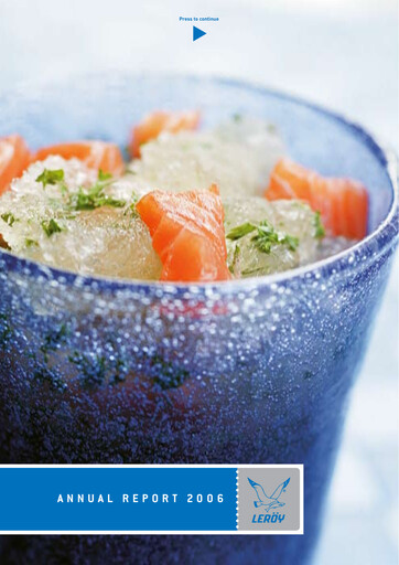 Thumbnail Leroy Seafood Annual Report 2006