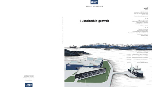 Thumbnail Leroy Seafood Annual Report 2018