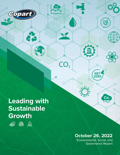 Thumbnail Copart
 ESG Report 2022
