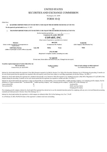 Thumbnail Copart
 Quarterly Report 2023-q2