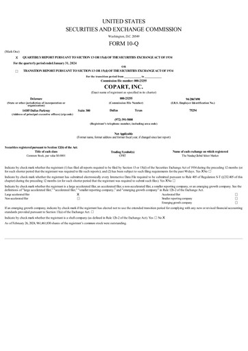 Thumbnail Copart
 Quarterly Report 2024-q2