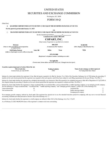 Thumbnail Copart
 Quarterly Report 2025-q2