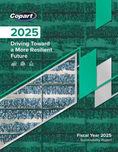 Thumbnail Copart
 Sustainability Report 2025
