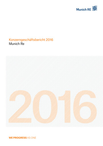 Thumbnail Munich RE (Münchener Rück) Annual Report 2016