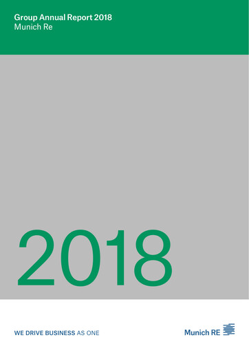Thumbnail Munich RE (Münchener Rück) Annual Report 2018