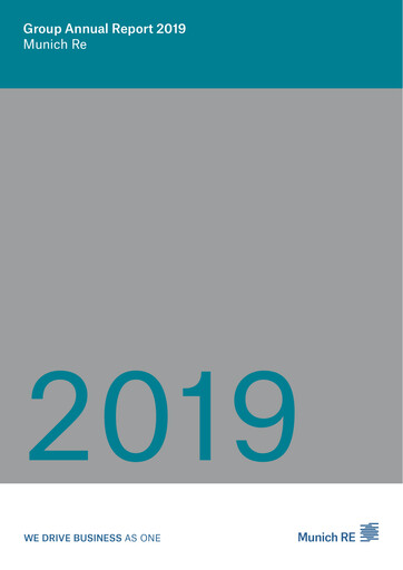 Thumbnail Munich RE (Münchener Rück) Annual Report 2019