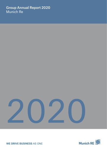 Thumbnail Munich RE (Münchener Rück) Annual Report 2020