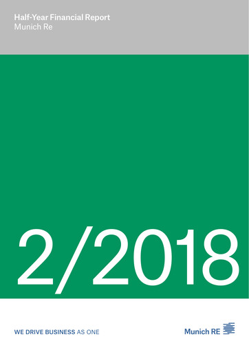 Thumbnail Munich RE (Münchener Rück) Half-year Report 2018-h1