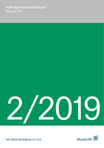 Thumbnail Munich RE (Münchener Rück) Half-year Report 2019-h1