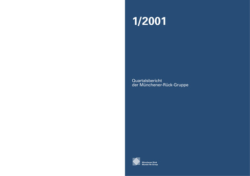 Vorschaubild Munich RE (Münchener Rück) Quartalsbericht 2001-q1