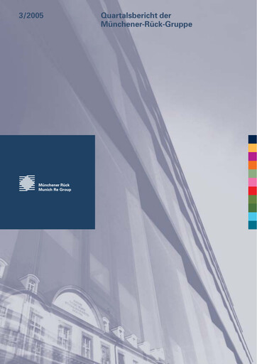 Vorschaubild Munich RE (Münchener Rück) Quartalsbericht 2005-q3