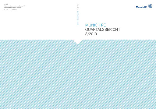 Vorschaubild Munich RE (Münchener Rück) Quartalsbericht 2010-q3
